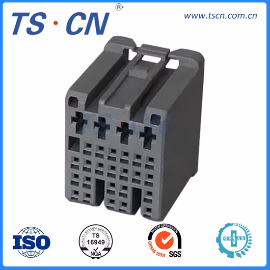 Arnés de cables hembra para automóvil, Conector de Cable de vídeo automotriz macho de Audio, conector para coche eléctrico 2098385