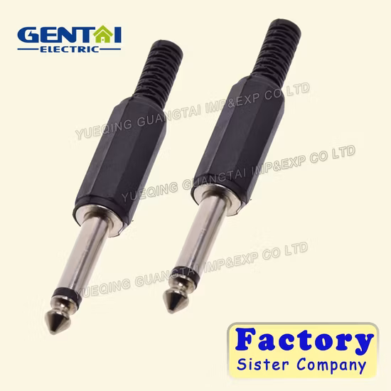 Conector mono de 3,5 mm Adaptador de conector de audio Conector para auriculares